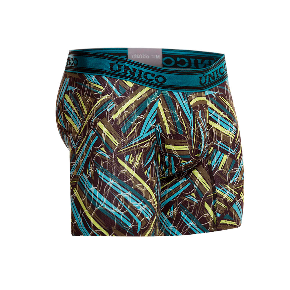 Boxer Unico Geoide Medio Microfibra Microperforado