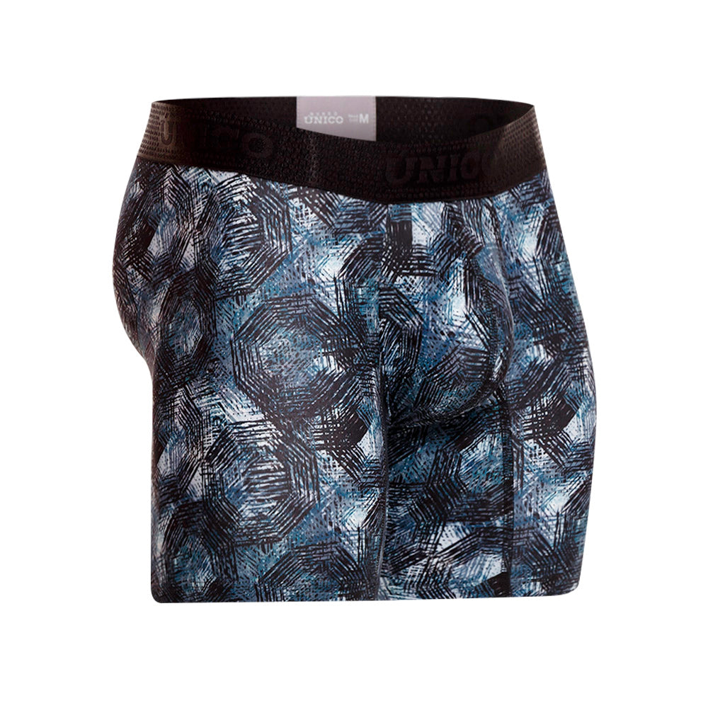 Boxer Unico Hexagonal Medio Microfibra