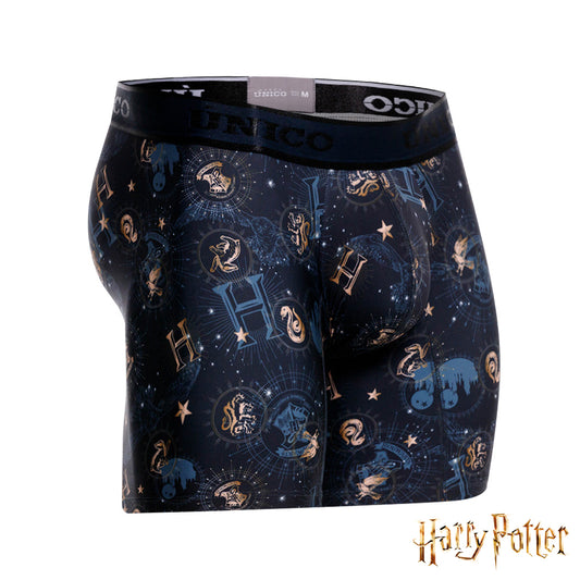 Boxer Unico Fun Harry Potter Hogwarts Medio Microfibra