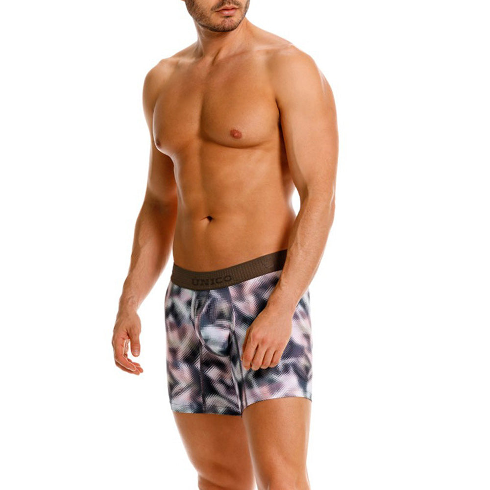 Boxer Unico Ornamento Medio Microfibra