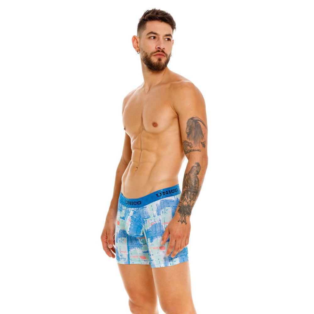 Boxer Unico Plano Medio Algodon