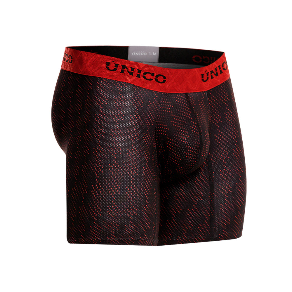 Boxer Unico Semitono Medio Microfibra Microperforado