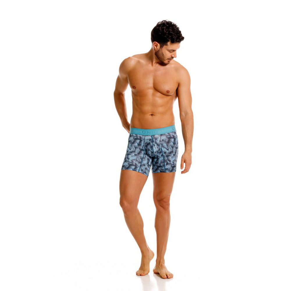 Boxer Unico Sesgado Medio Microfibra Microperforado