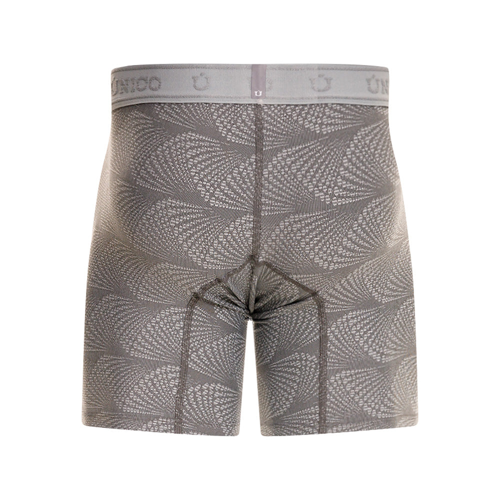 Boxer Unico Niebla Medio Microfibra Jacquard