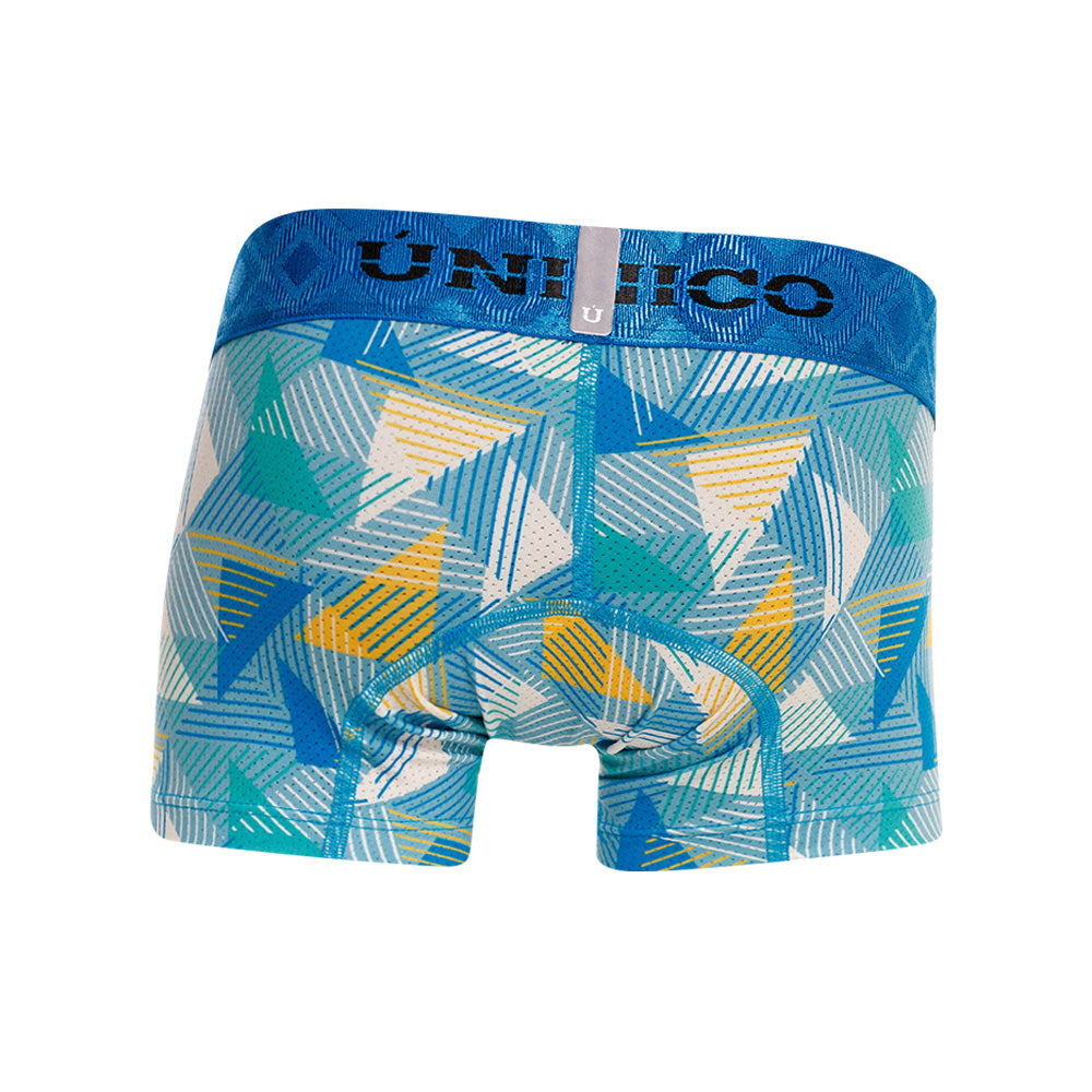 Boxer Unico Junior Escaleno Medio Microfibra Microperforado