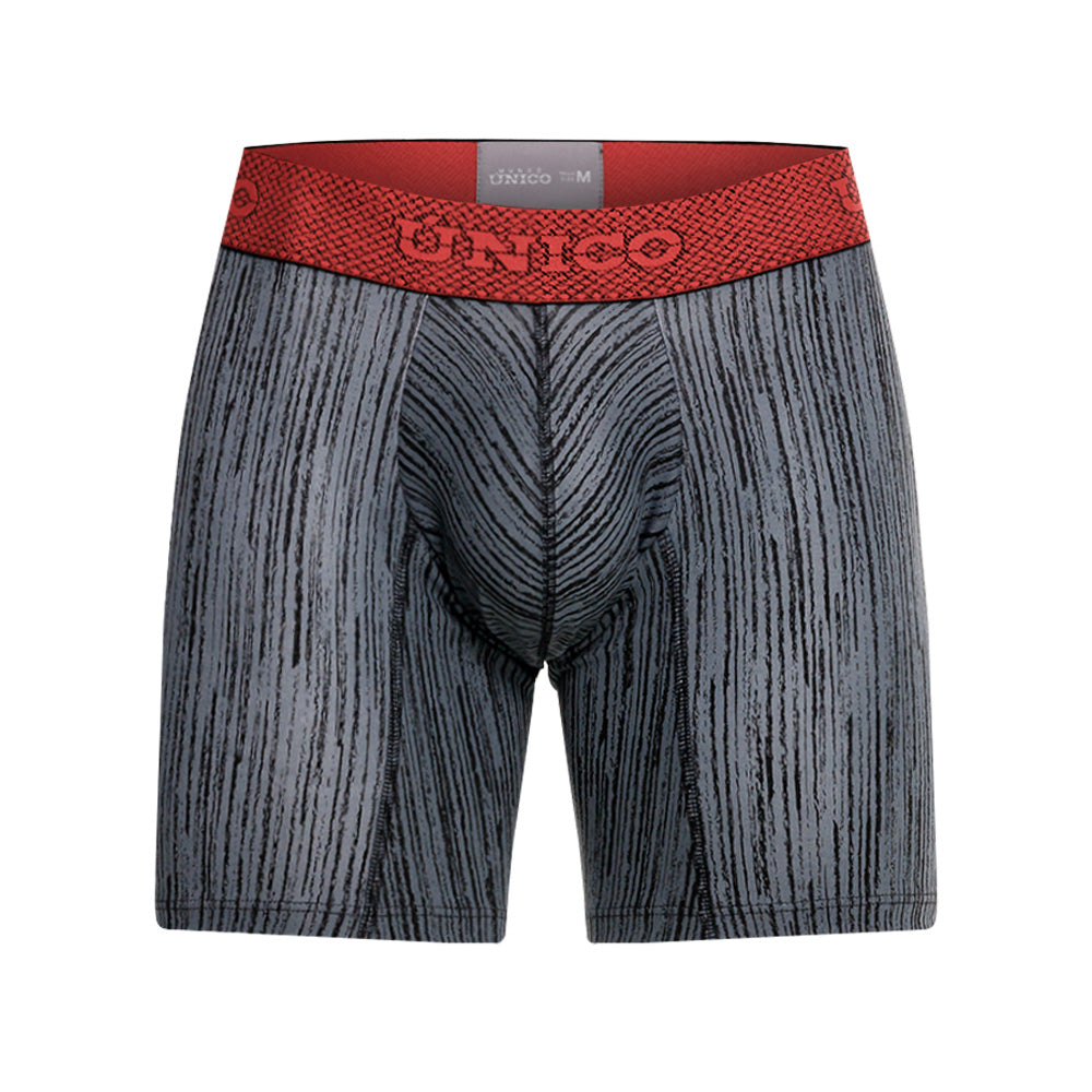 Boxer Unico Carboncillo Medio Algodon