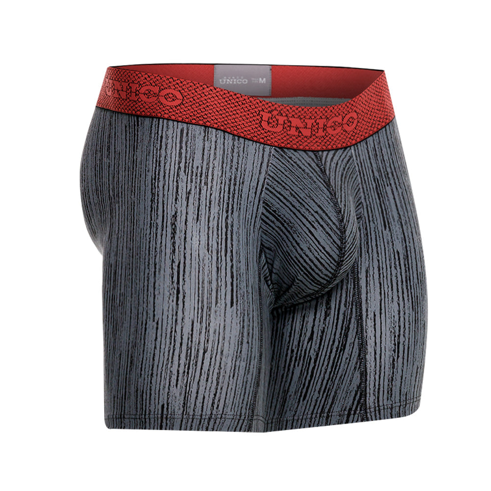 Boxer Unico Carboncillo Medio Algodon