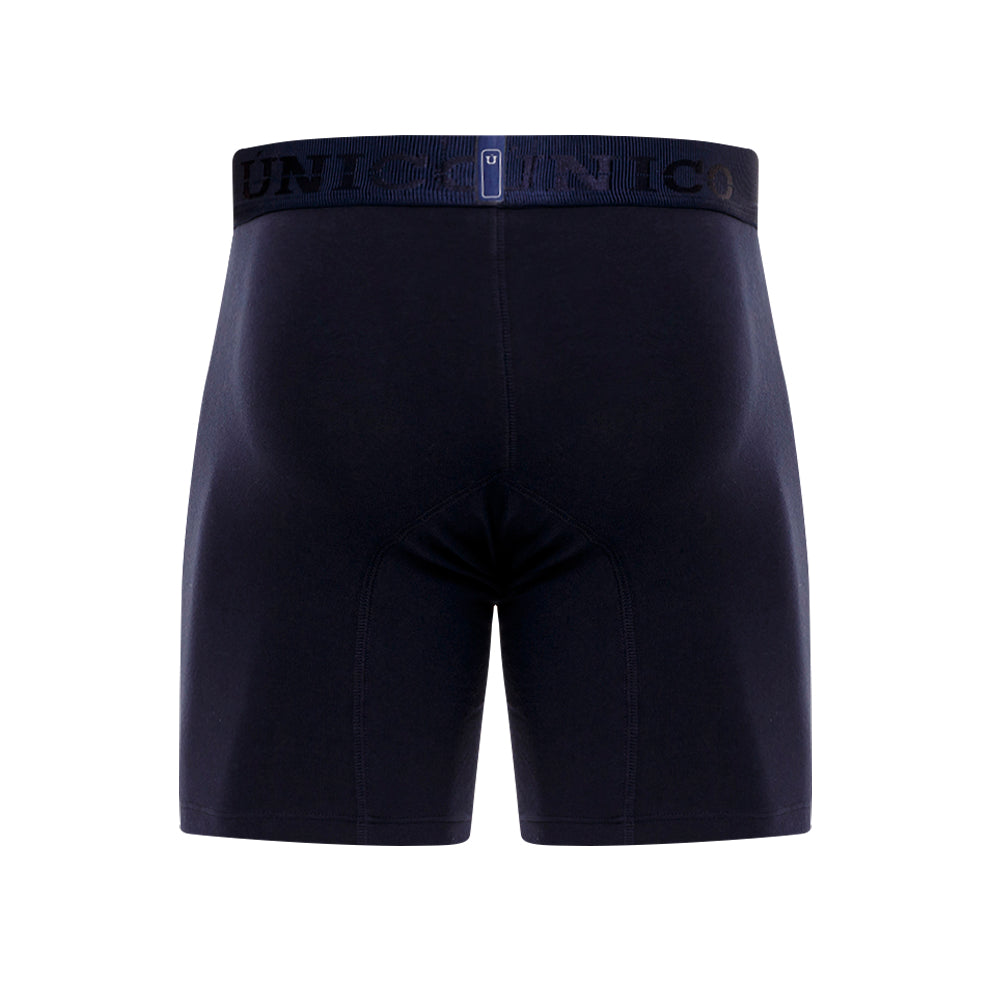 Boxer Unico Clasico Ebano A23 Medio Algodon Azul Oscuro