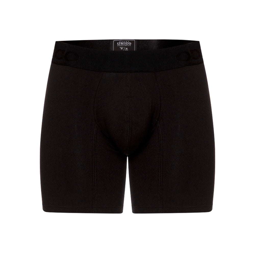 Boxer Unico Clasico Roble M23 Medio Microfibra Negro
