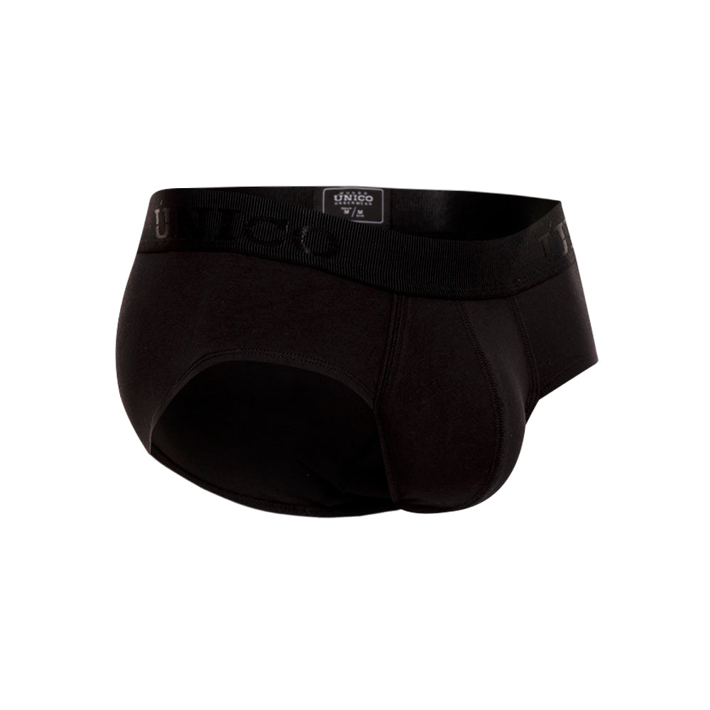Brief Unico Clasico Roble M23 Microfibra Negro