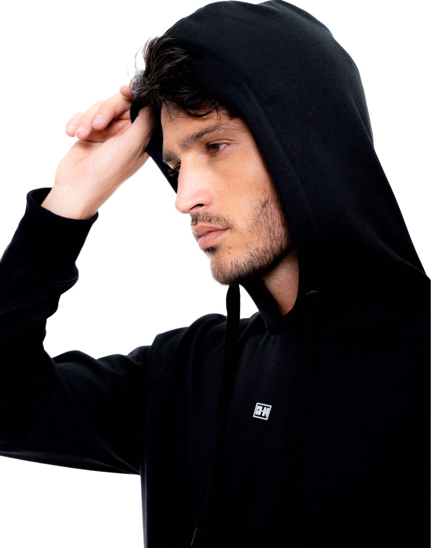 Buzo Capota Hombre Color Blue 2I2101 Negro