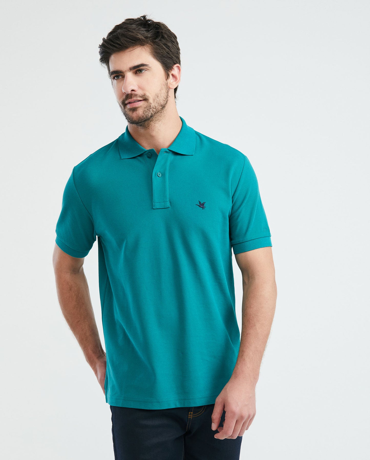 Camiseta Polo Chevignon 609E000 Classic Fit Verde