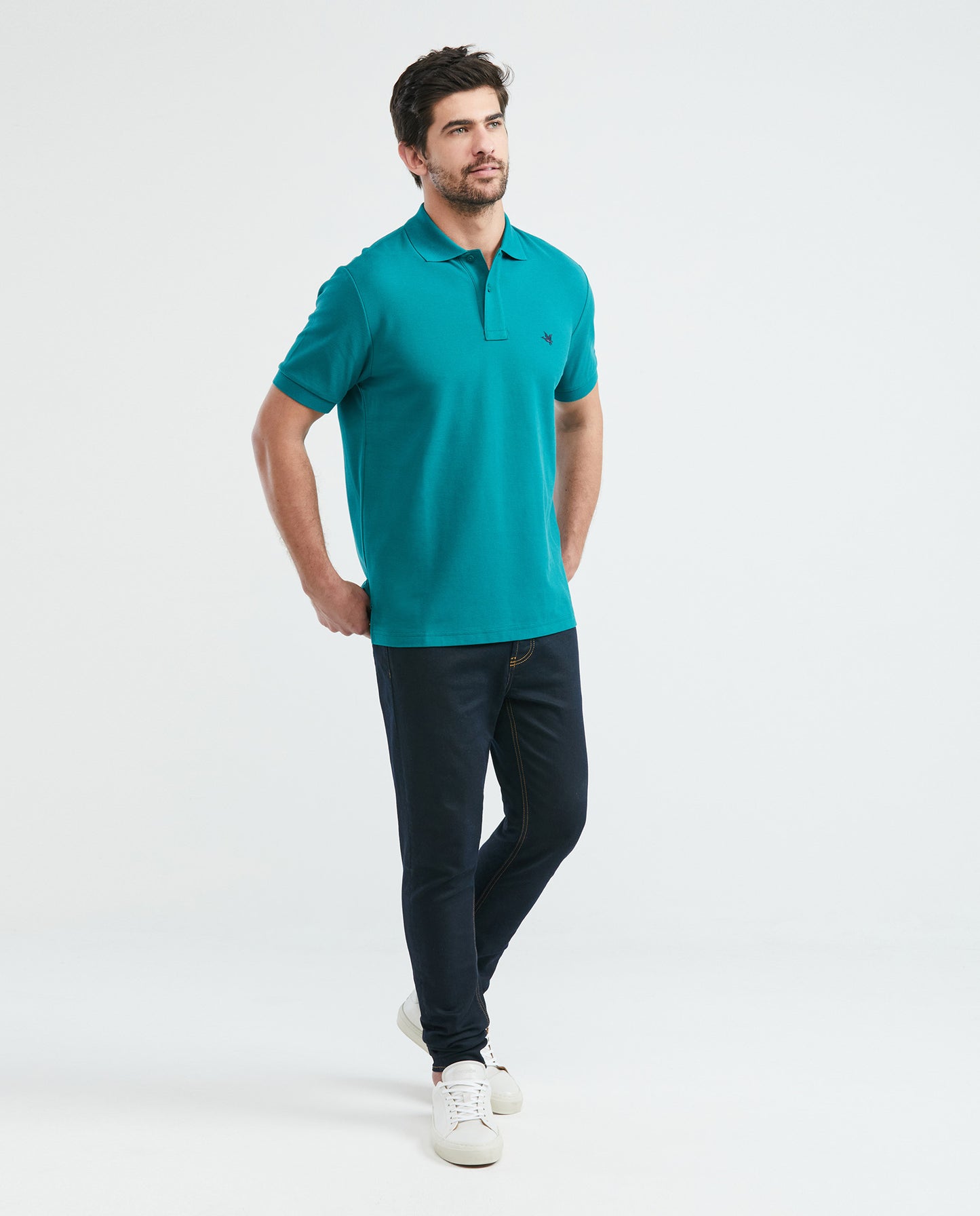 Camiseta Polo Chevignon 609E000 Classic Fit Verde