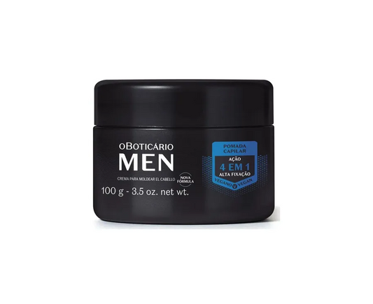 Oboticario Men Pomada Modeladora De Cabello 100 G