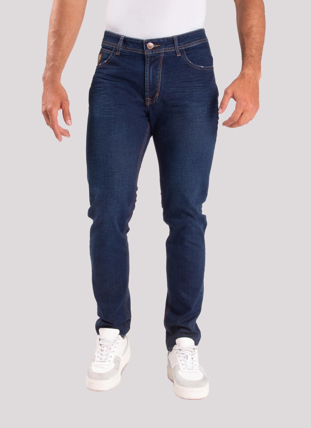 Jean Hombre Oxford 012003 Comfort Azul Medio