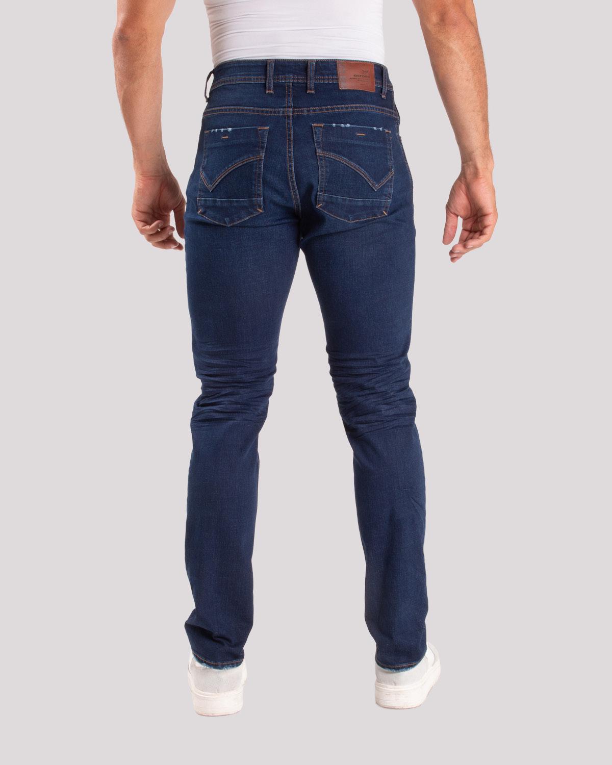 Jean Hombre Oxford 012003 Comfort Azul Medio