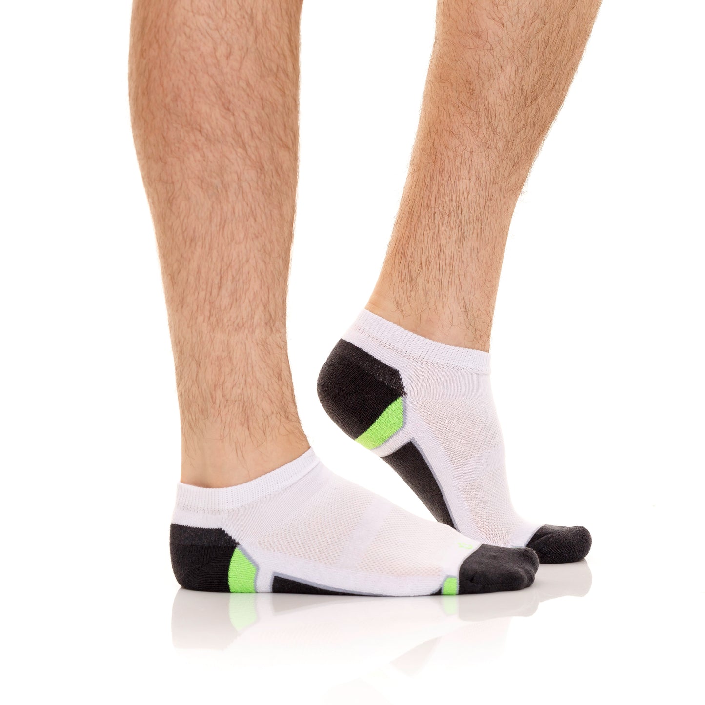 Media Unico Talonera Bloque Neon Blanco