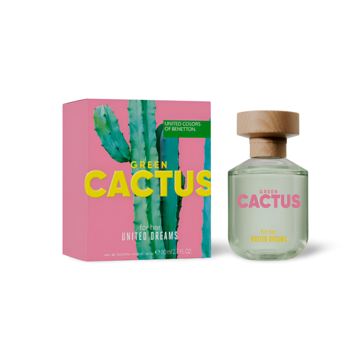 Perfume Benetton United Dreams Cactus For Her 80 ml EDT
