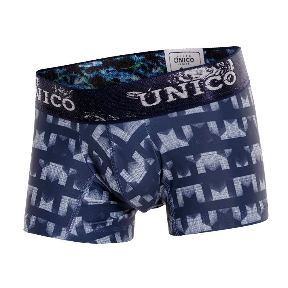 Boxer Unico Junior Estriado Medio Microfibra