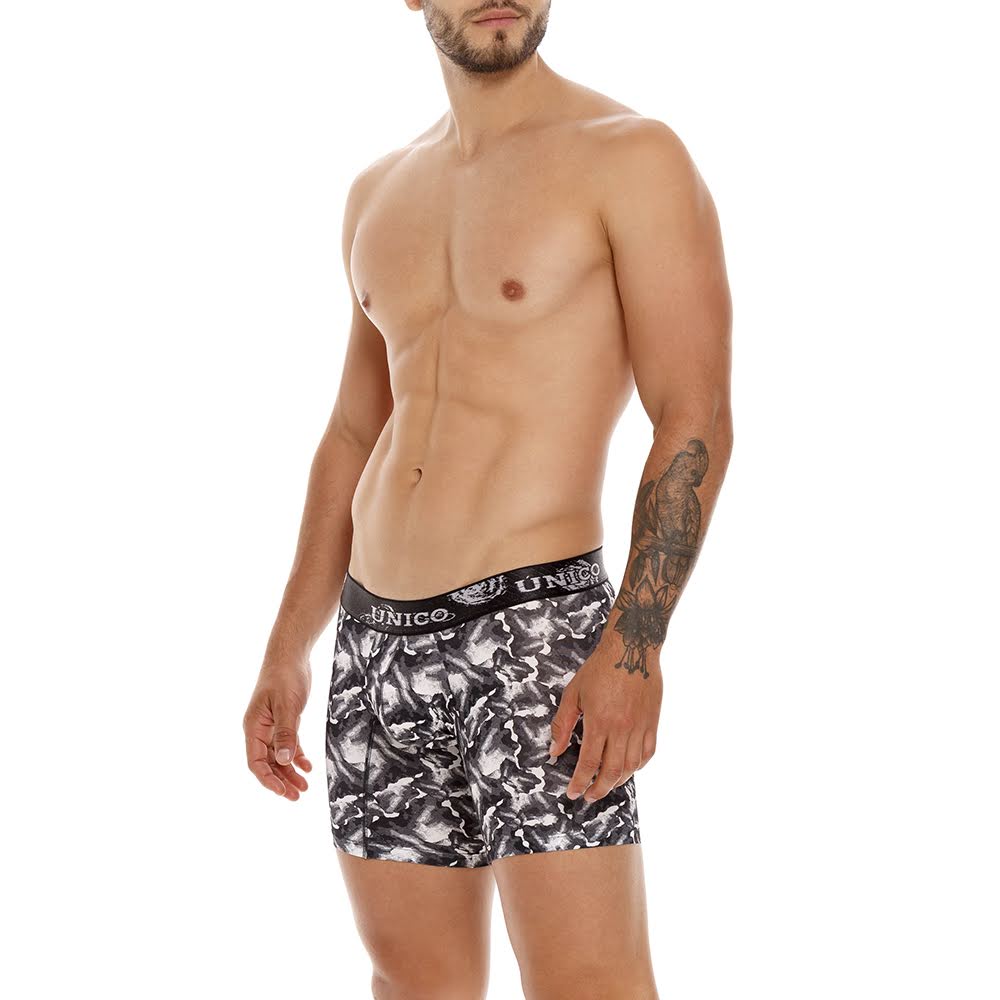 Boxer Unico Carbono Corto Microfibra