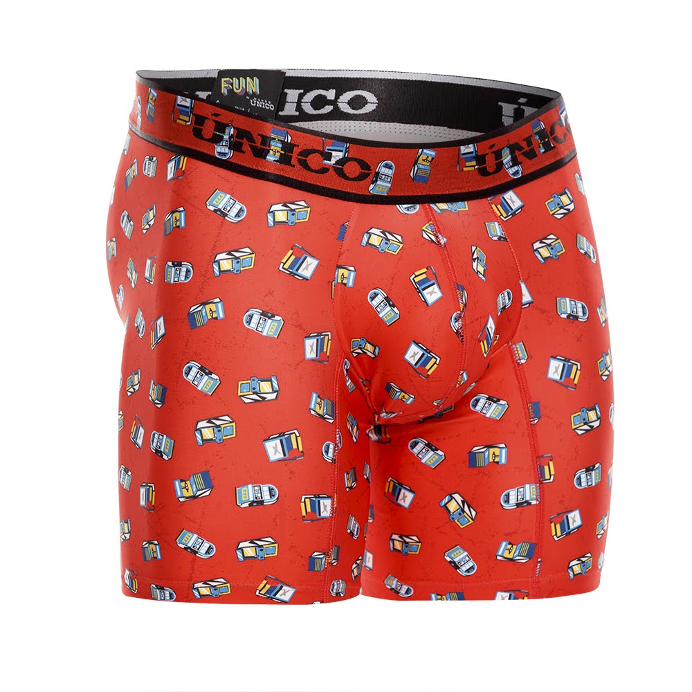 Boxer Unico Fun Arcade Medio Microfibra