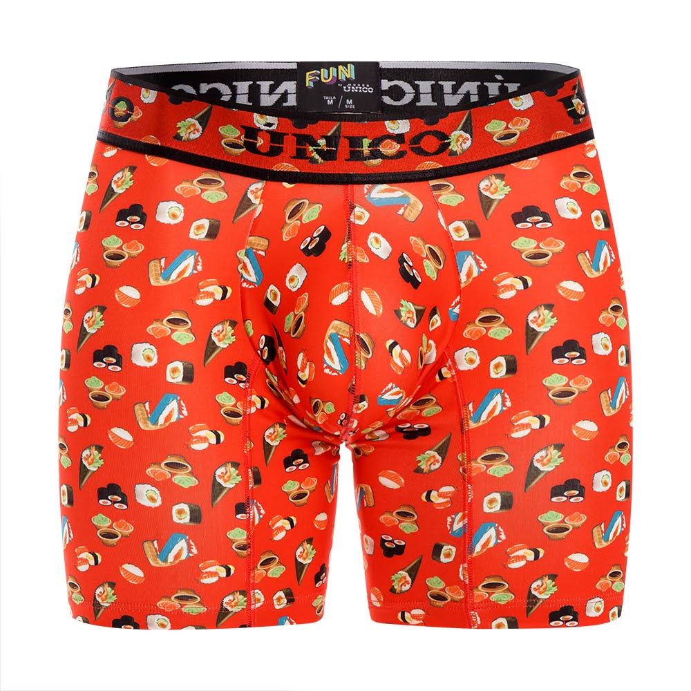 Boxer Unico Fun Sushi Medio Microfibra