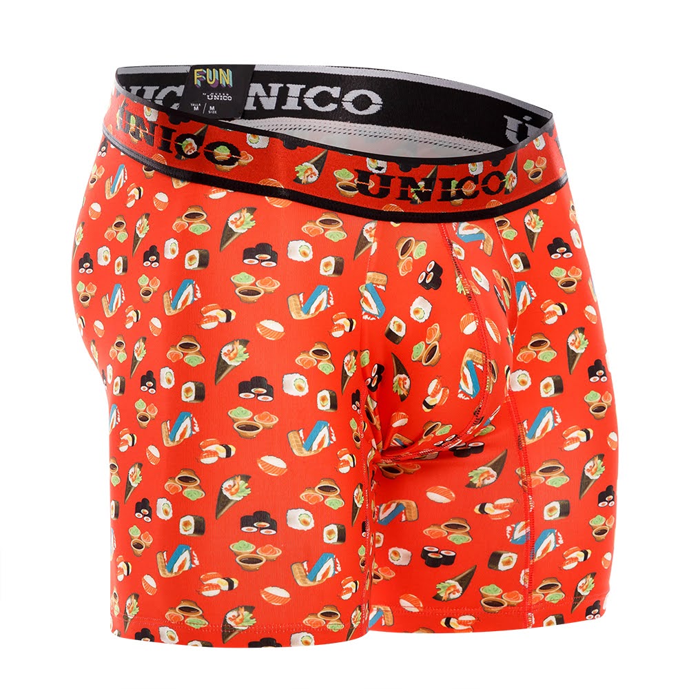 Boxer Unico Fun Sushi Medio Microfibra