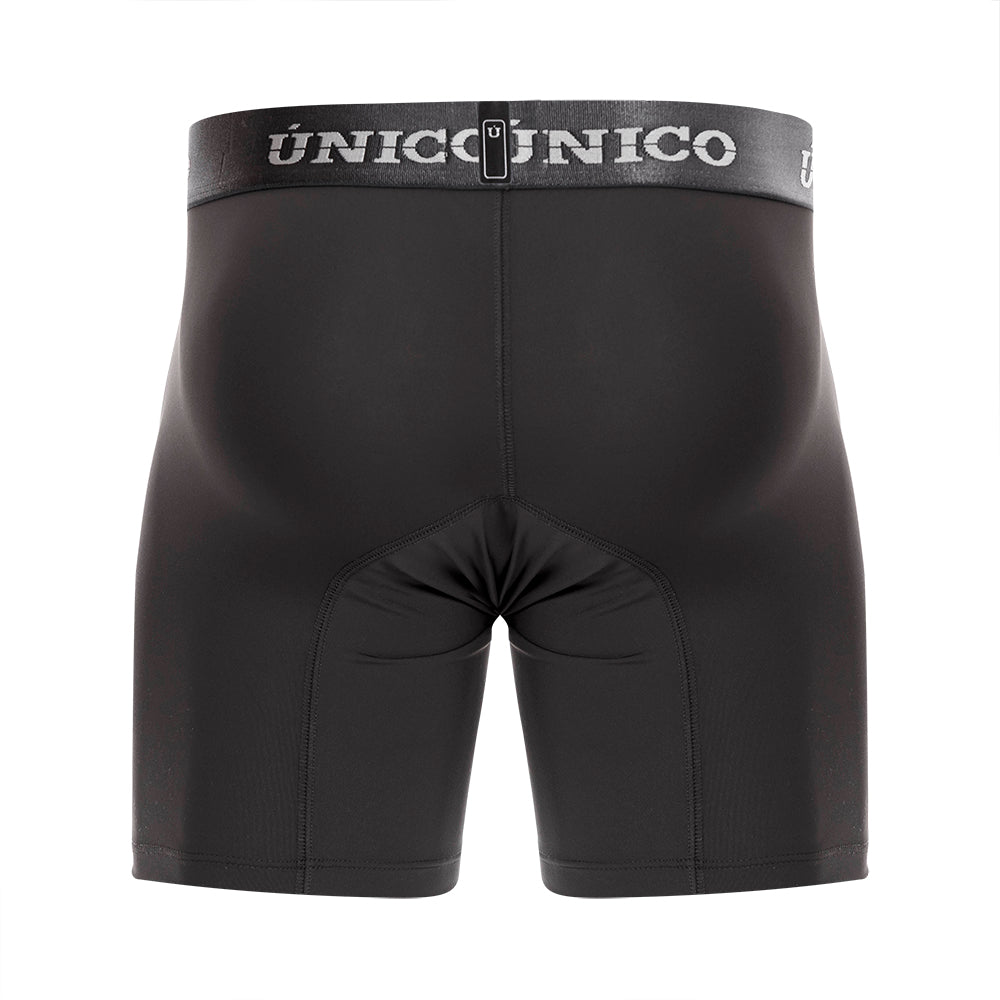Boxer Unico Clasico Asfalto M23 Medio Microfibra Gris Oscuro