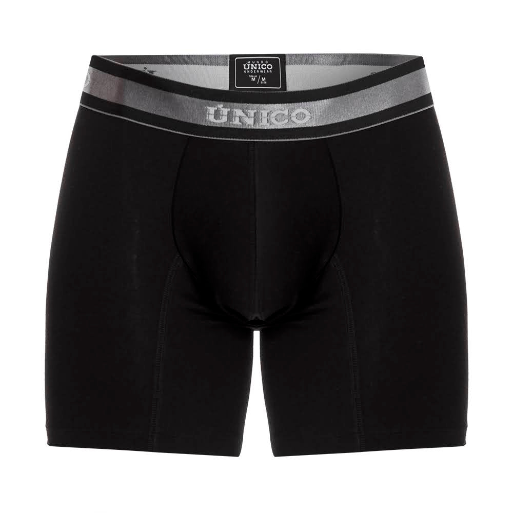 Boxer Unico Clasico Nebuloso M22 Medio Microfibra Negro