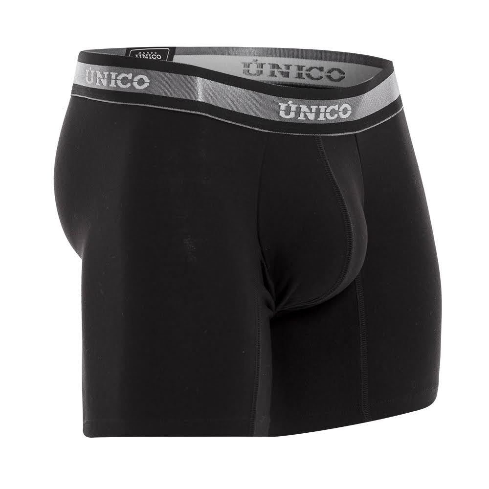 Boxer Unico Clasico Nebuloso M22 Medio Microfibra Negro