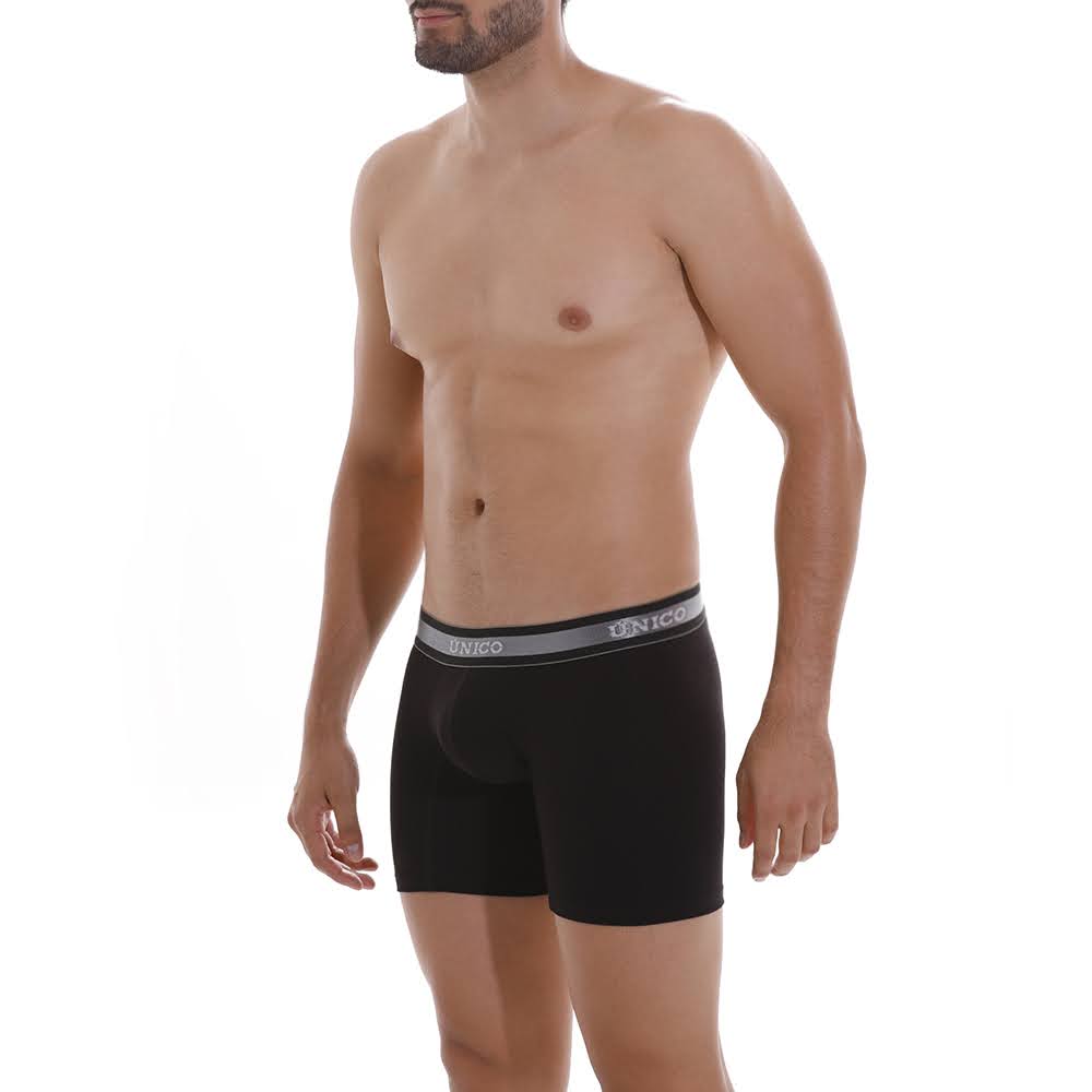 Boxer Unico Clasico Nebuloso M22 Medio Microfibra Negro