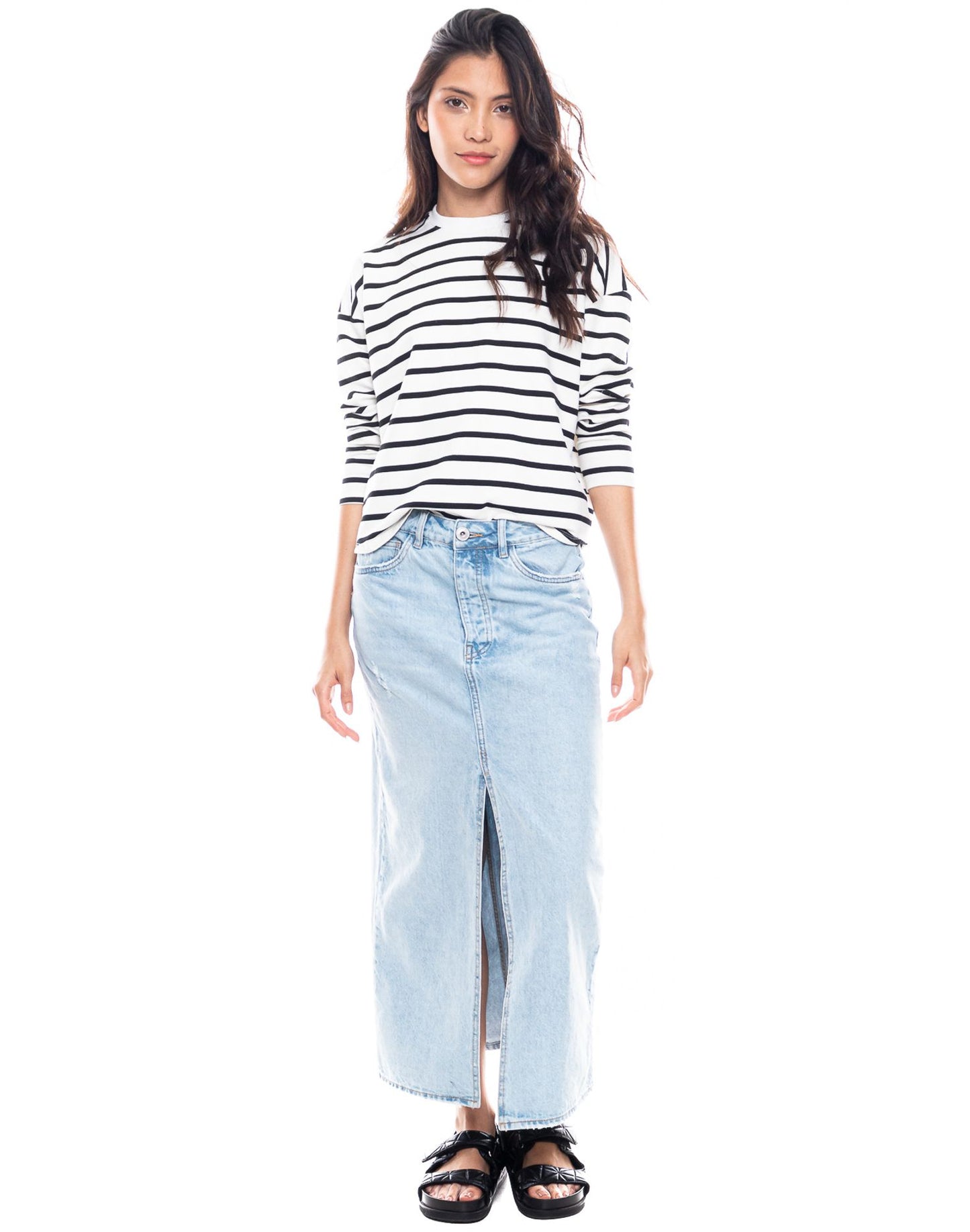 Falda Color Blue 323902 Azul Claro