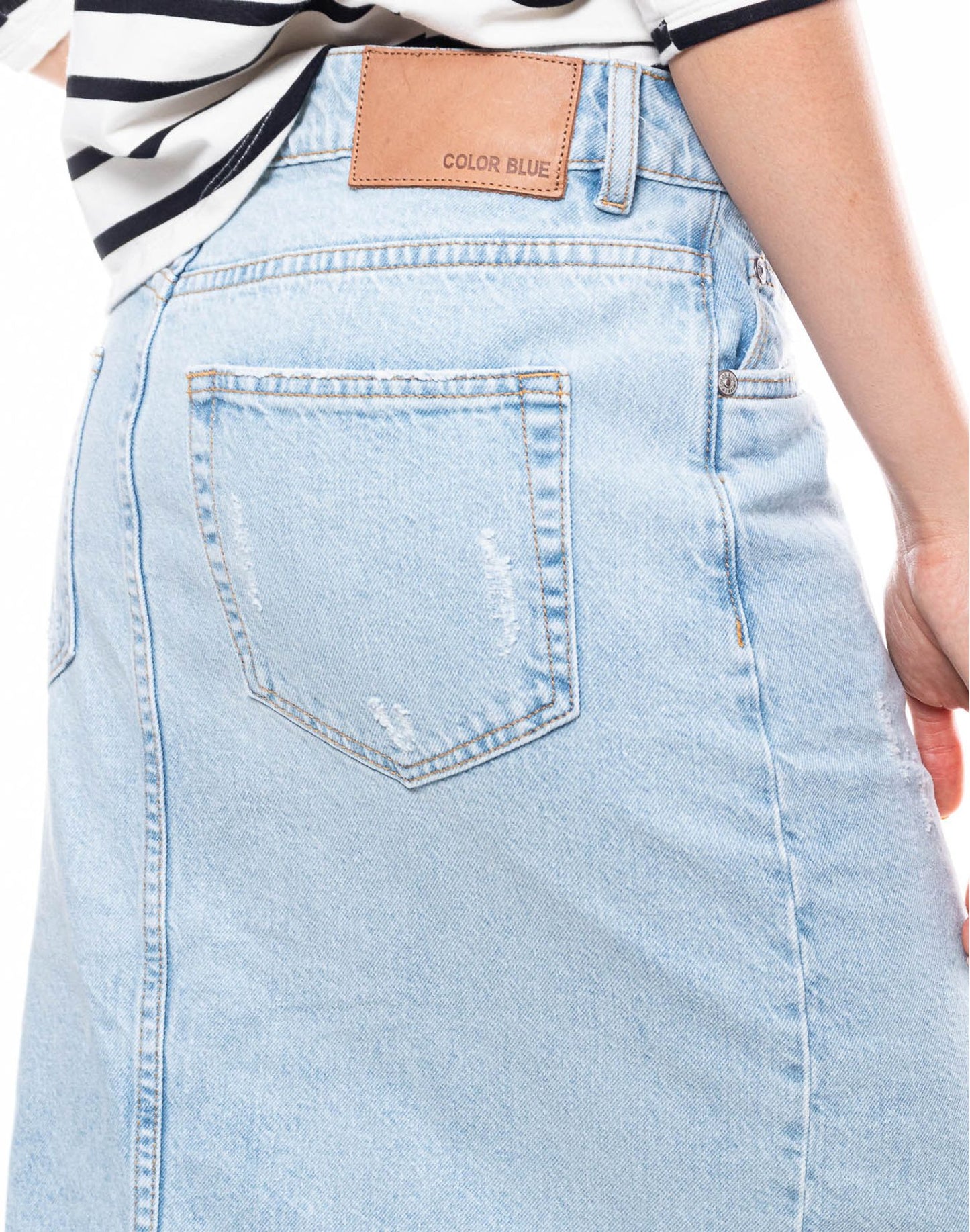 Falda Color Blue 323902 Azul Claro
