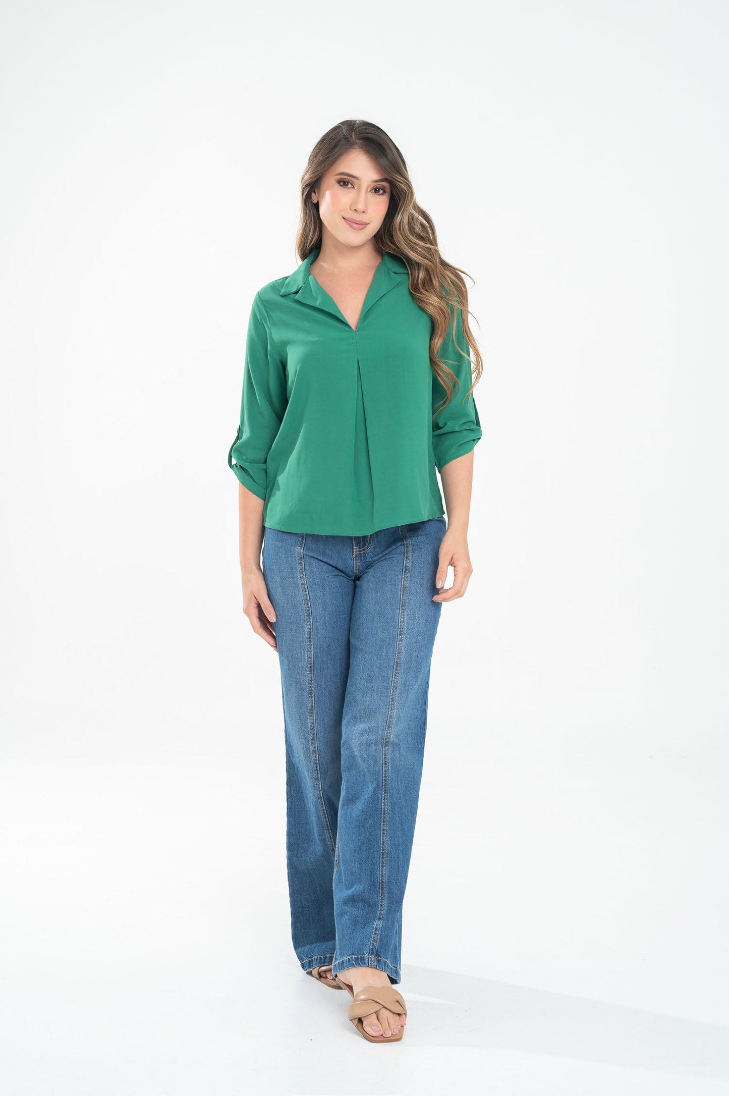 Blusa Ragstyle Pf31113671 Astheria Verde Pasto