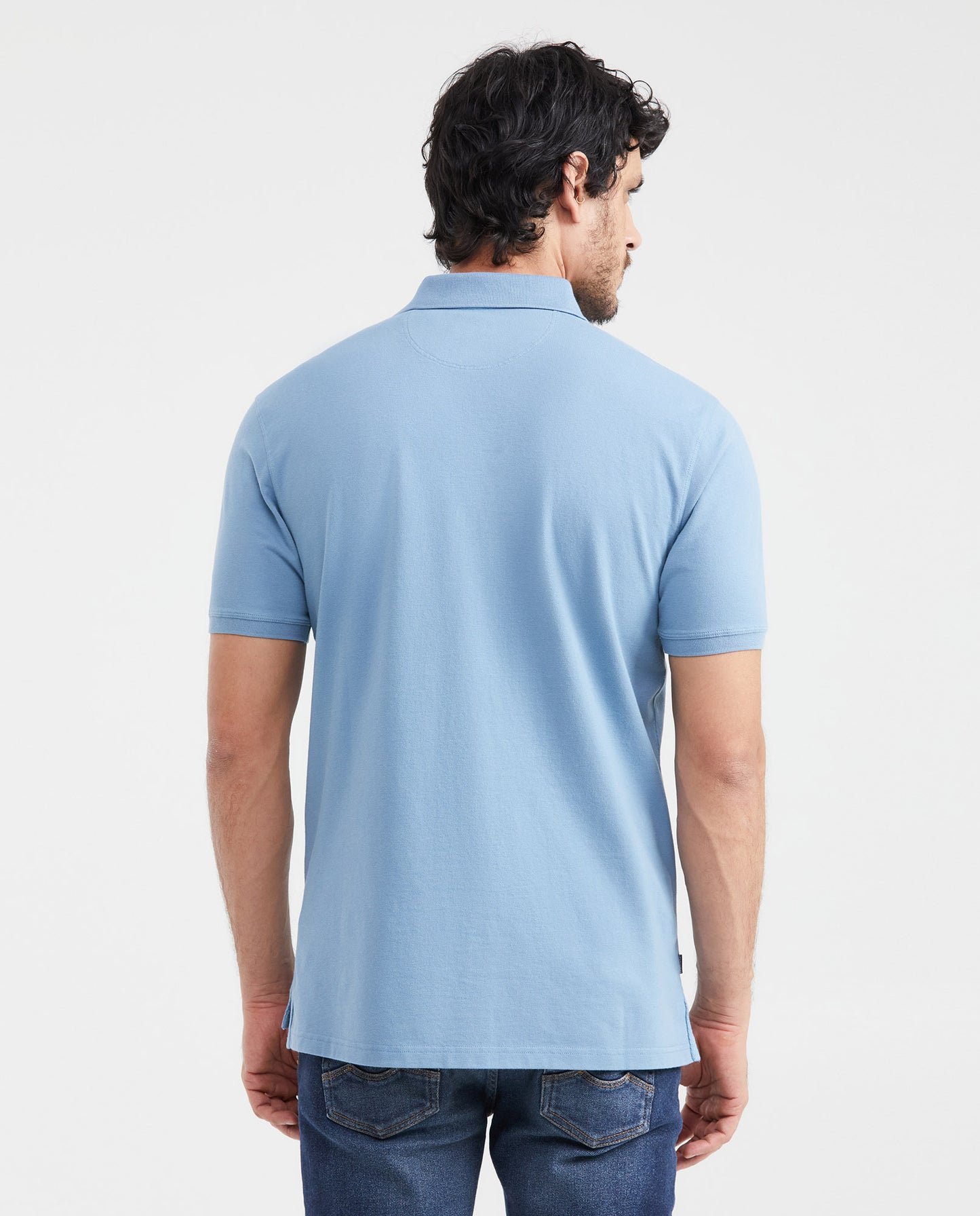 Camiseta Polo Chevignon 601G015 Classic Fit Azul Medio