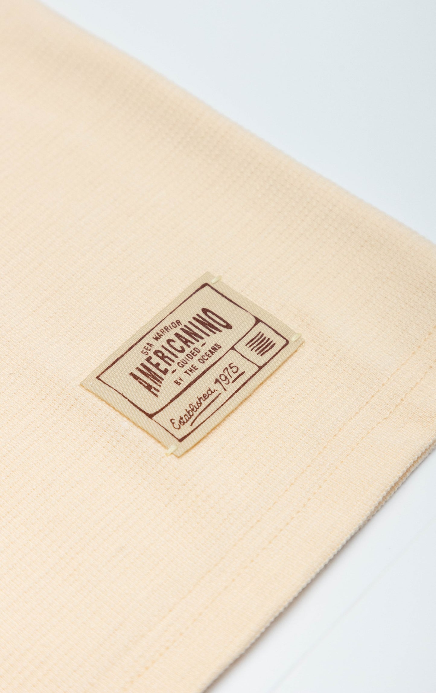 Camiseta Polo Americanino 801G008 Slim Fit Amarillo Cosmético Claro