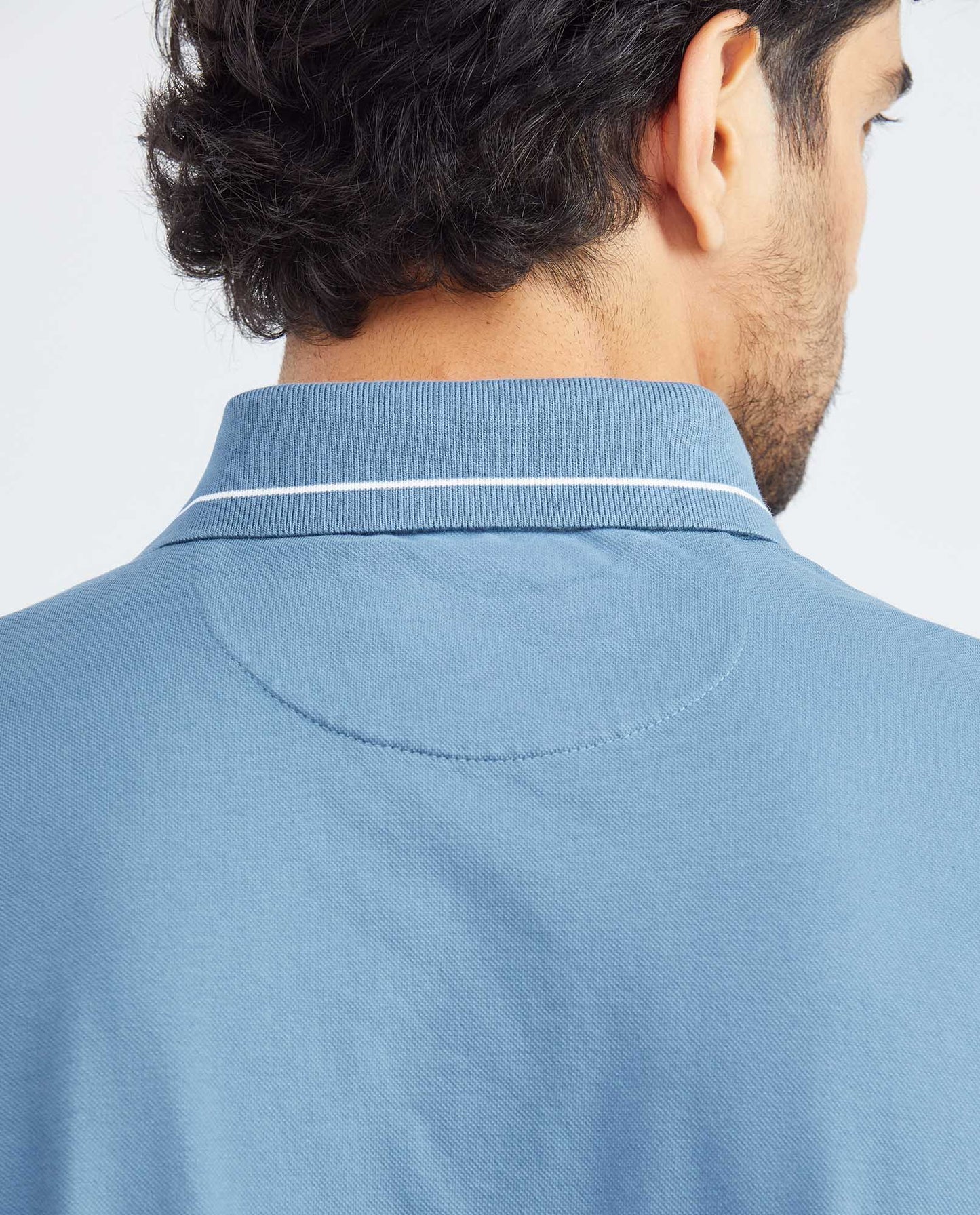 Camiseta Polo Chevignon 602F008 Classic Fit Azul Espejismo Oscuro