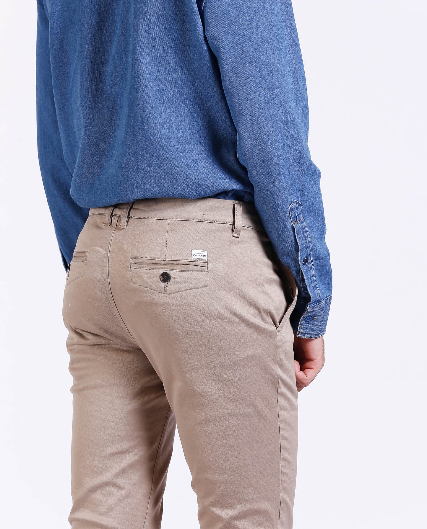 Pantalon Hombre Chevignon 6308001 Khakis Rocket Beige Oscuro
