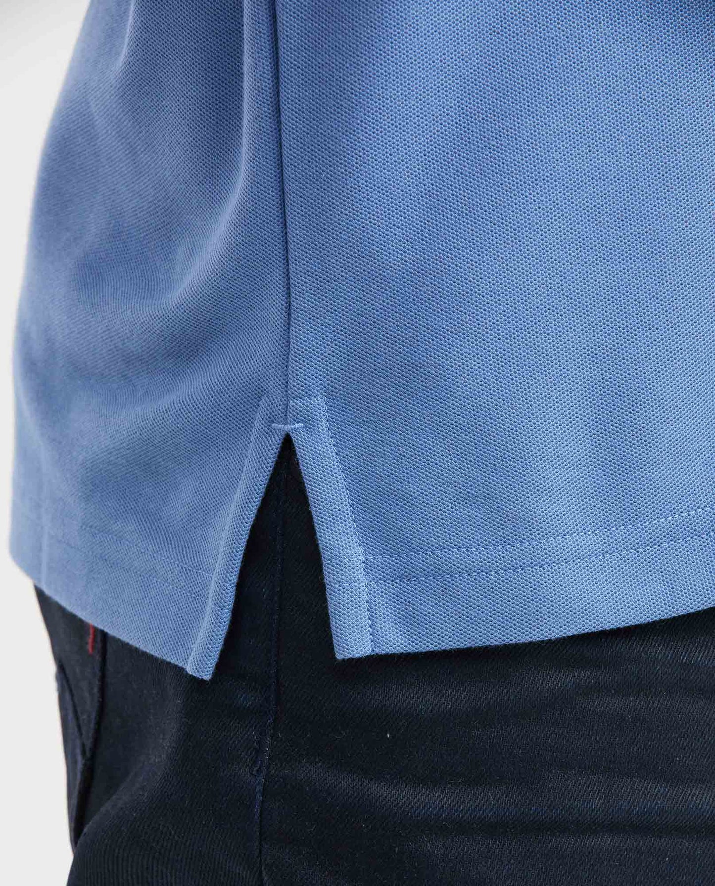 Camiseta Polo Chevignon 601G000 Classic Fit Azul Mezclilla Medio