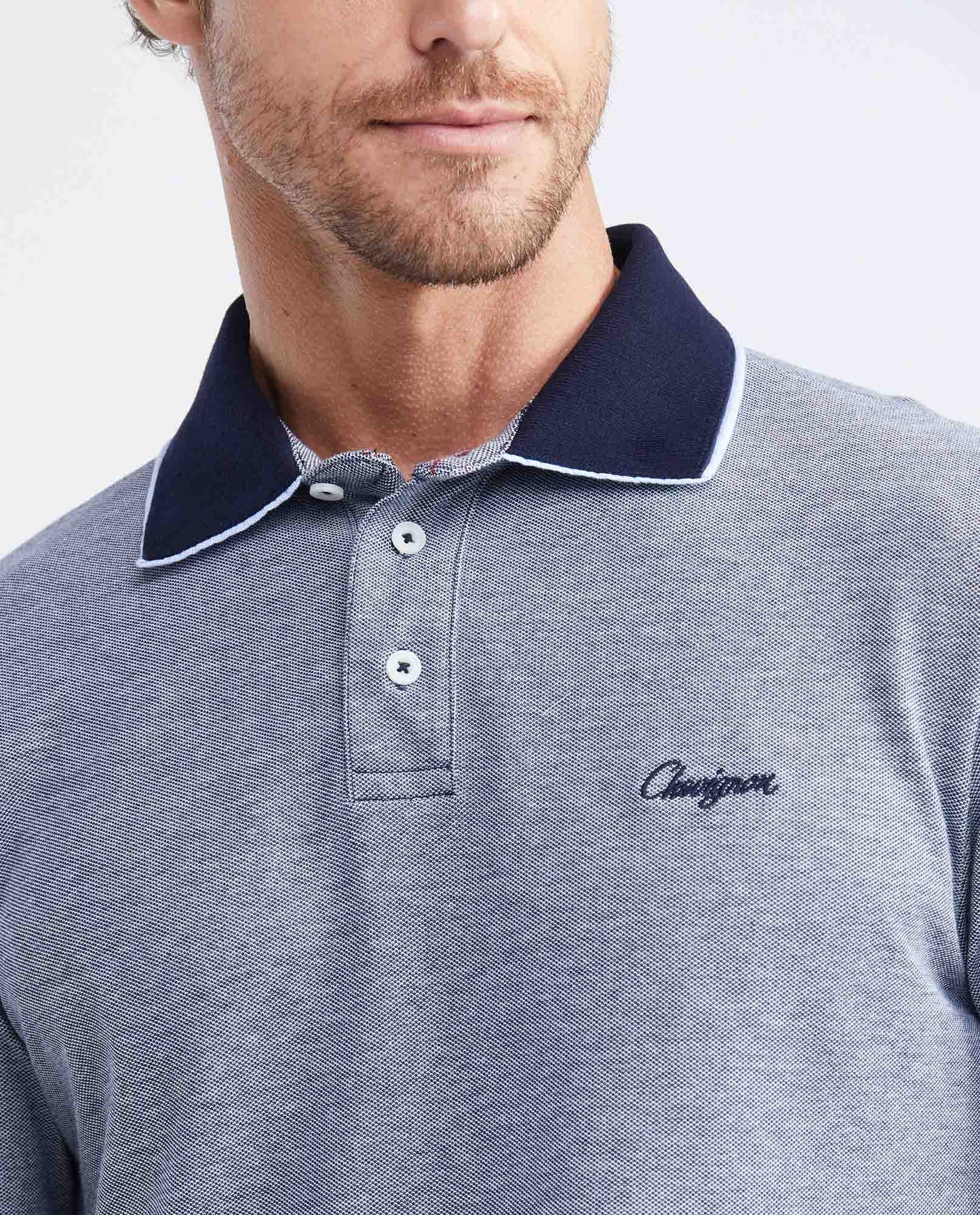 Camiseta Polo Chevignon 609F023 Classic Fit Azul Oscuro