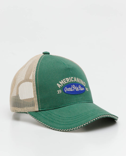 Gorra Americanino 751F517 Trucker Racing Verde Savia