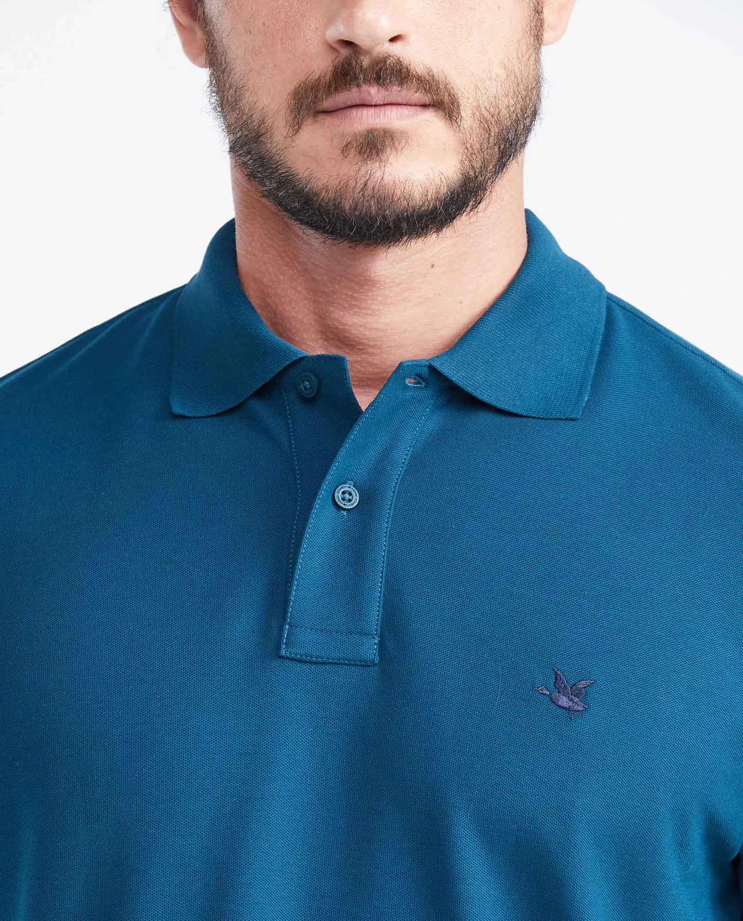 Camiseta Polo Chevignon 609F000 Classic Fit Verde Montaña Oscuro