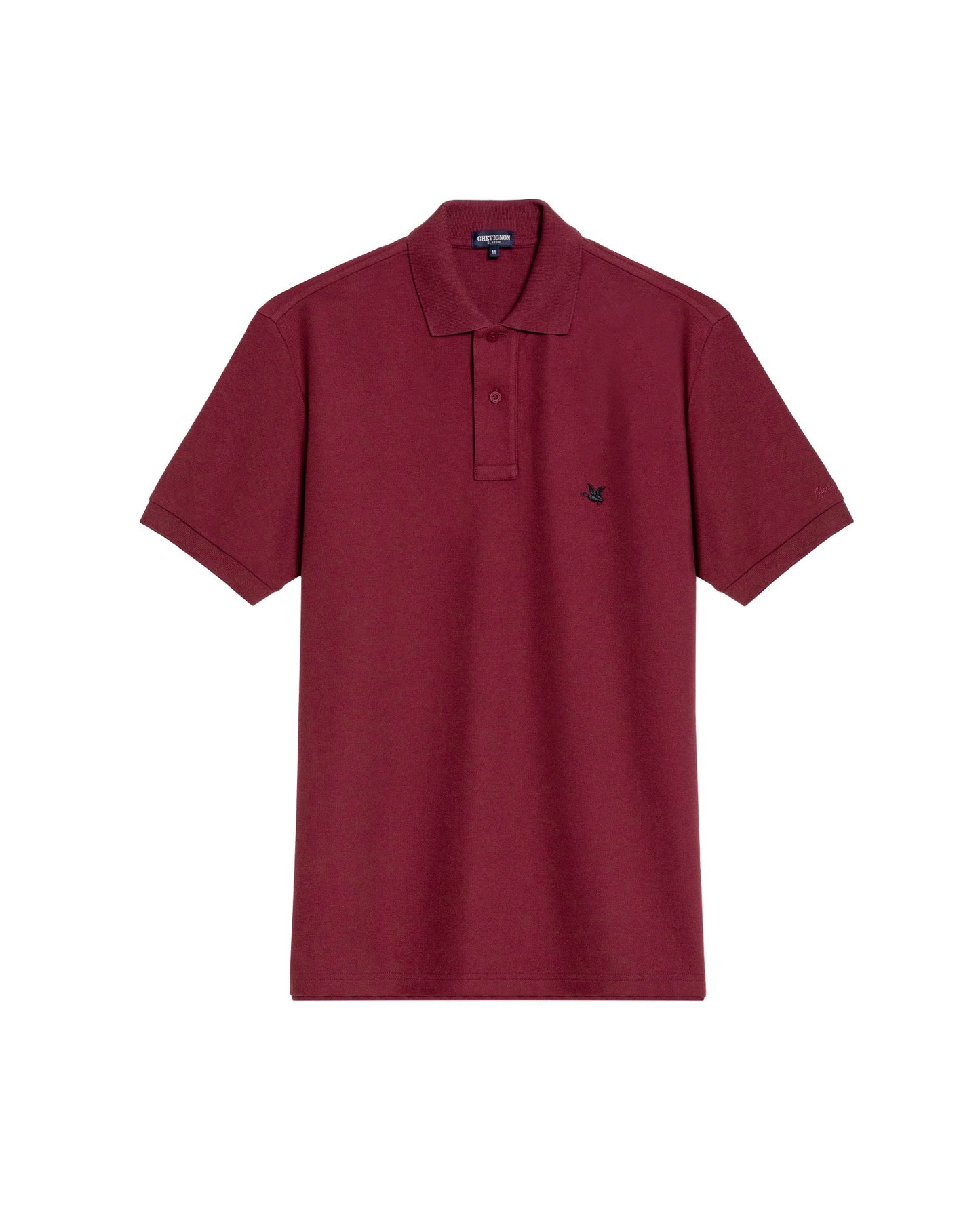 Camiseta Polo Chevignon 609G000 Classic Fit Rojo Uva Ultraoscuro