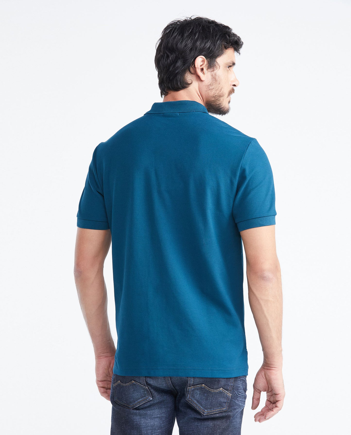 Camiseta Polo Chevignon 609F000 Classic Fit Verde Montaña Oscuro
