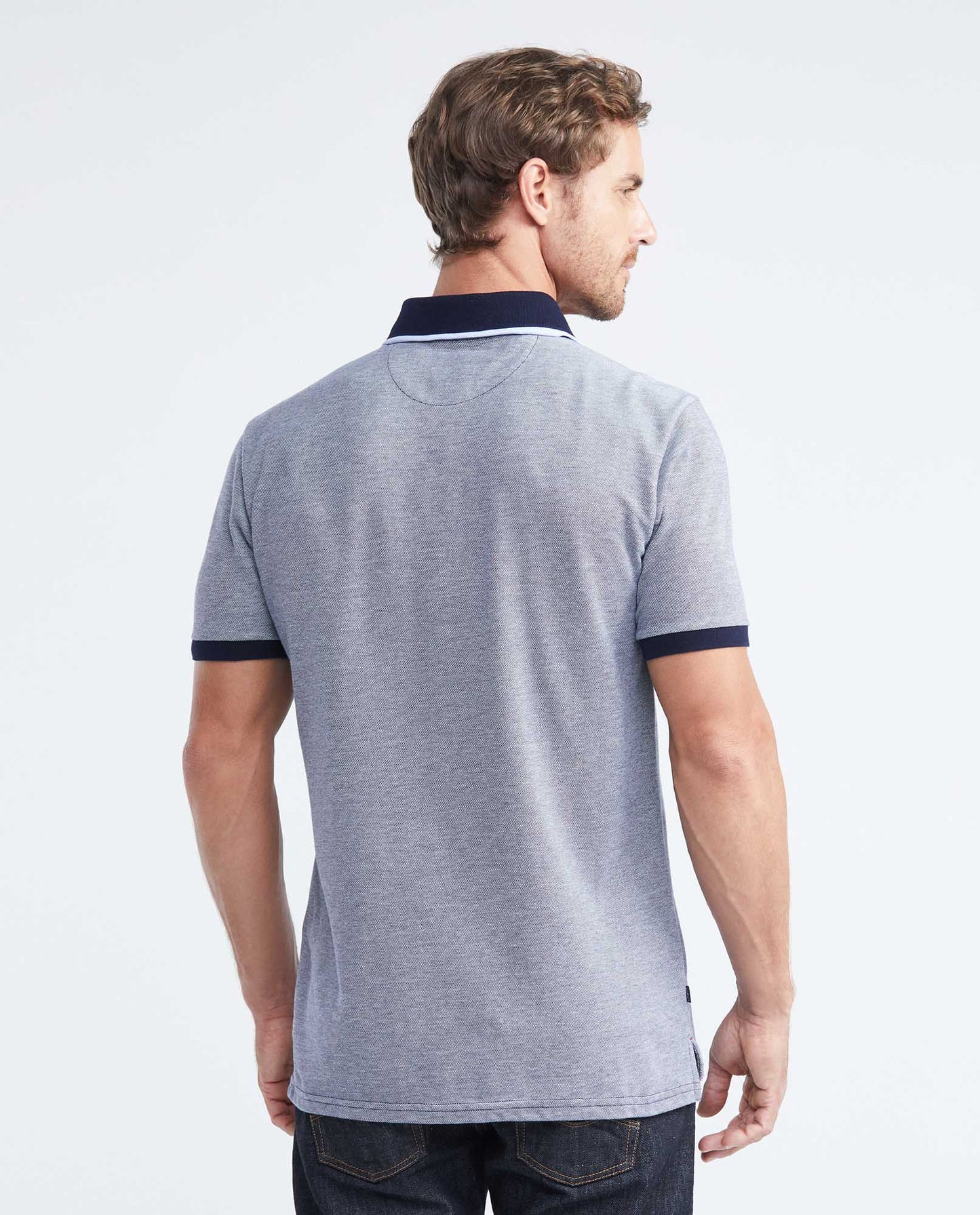 Camiseta Polo Chevignon 609F023 Classic Fit Azul Oscuro