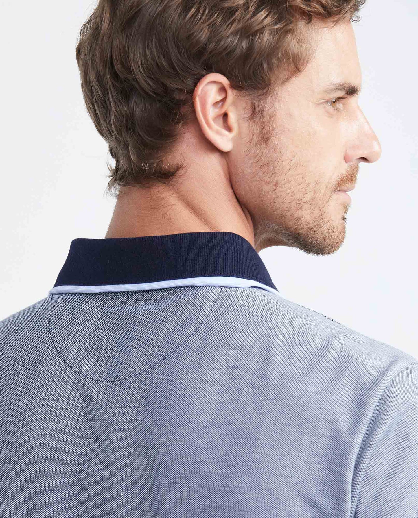 Camiseta Polo Chevignon 609F023 Classic Fit Azul Oscuro