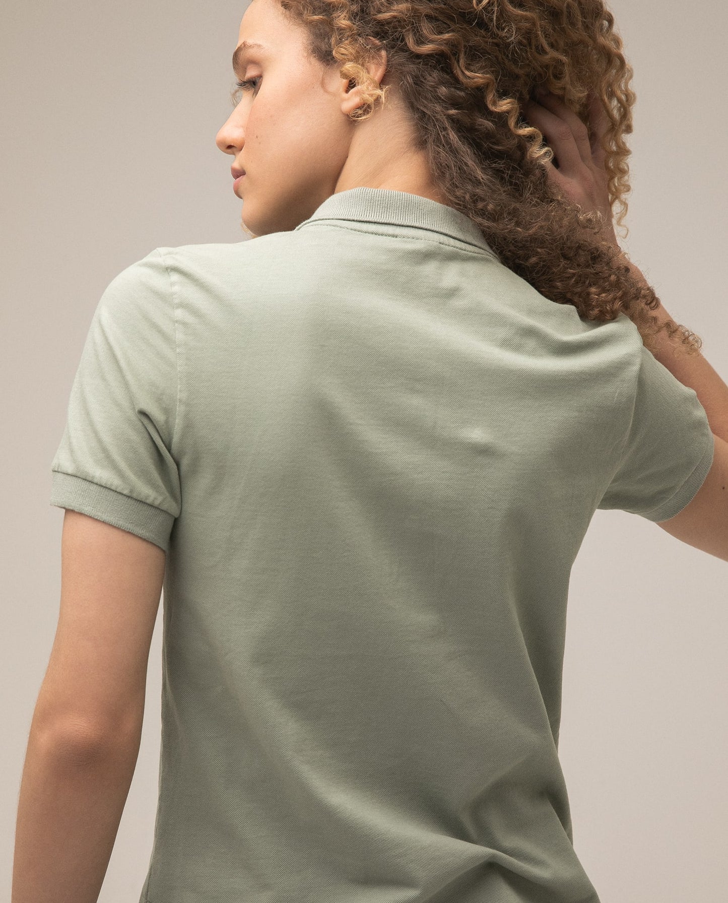 Camiseta Dama Americanino 600D007 Basica Polo Verde