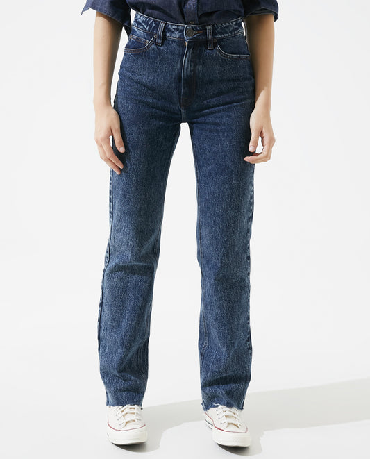 Jean Dama Americanino 330D907 Straigth Linea Azul Oscuro