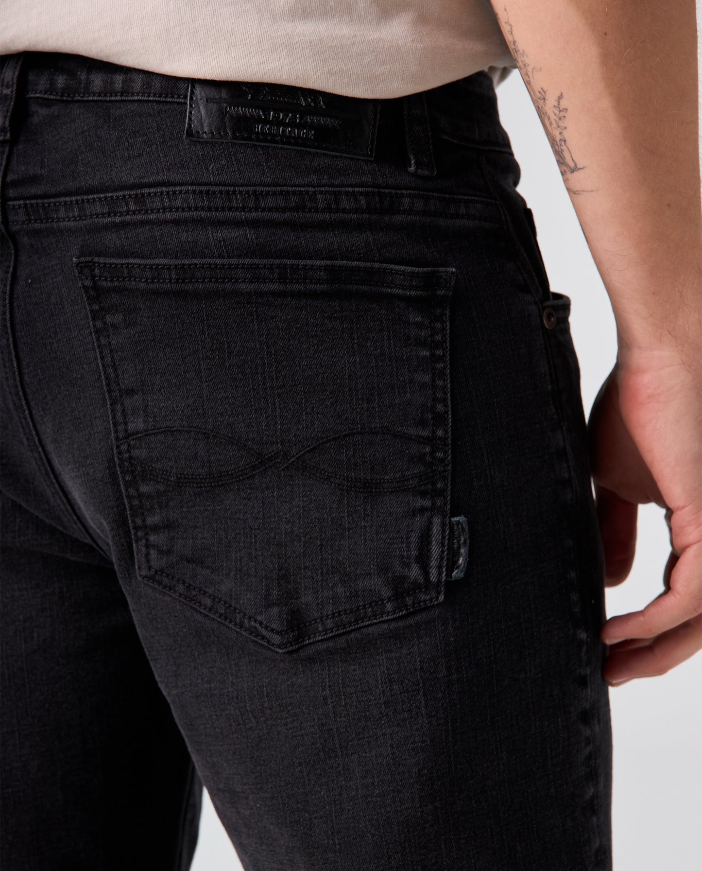 Jean Hombre Americanino 530F803 Oregon Slim & Straight Negro