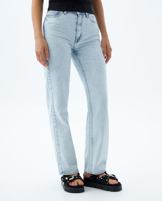 Jean Dama Americanino 330D906 Straigth Linea Azul Claro